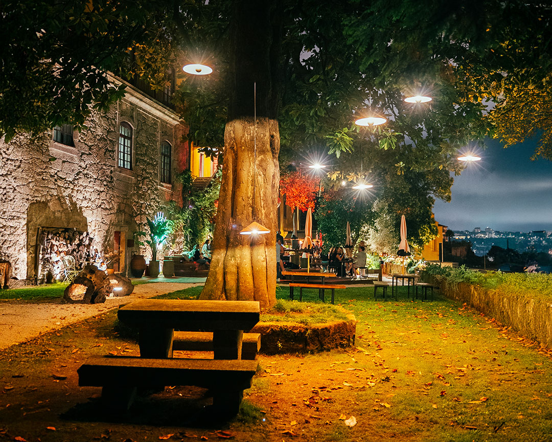Jardim BOSCO de noite